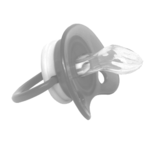 Пустышка силиконовая Курносики Я люблю играть, ортодонтическая, 0-6 мес., зеленый (7016 0+ гр) - Pampik - 2