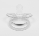 Пустышка силиконовая Курносики Я люблю играть, круглая, 6-12+ мес., зеленый (7015 6+ зел) - Pampik - 2