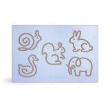 Набір для навчання Viga Toys Малювання тварин (50864) - Pampik