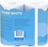 Тришаровий туалетний папір Ruta Pure White, 4 рулони - Pampik - 3