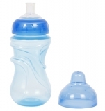 Поїльник-непроливайка Курносики, із силіконовим носиком, від 9 міс., 300 мл, блакитний (7028 гол) - Pampik