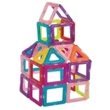 Магнитный конструктор Qunxing Toys, 58 элементов (M058) - Pampik - 3