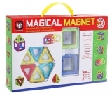 Магнитный конструктор Qunxing Toys, 20 элементов (701) - Pampik