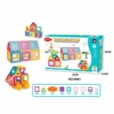 Магнітний конструктор Qunxing Toys, 42 елемента (M005) - Pampik - 2