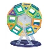 Магнитный конструктор Qunxing Toys, 58 элементов (M058) - Pampik - 4