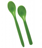 Ложки для годування Курносики, 2 шт., зелений (7064 зел) - Pampik