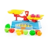 Игровой набор Polesie Весы с продуктами, 12 элементов (53787) - Pampik - 4