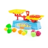 Игровой набор Polesie Весы с продуктами, 12 элементов (53787) - Pampik - 5