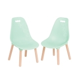 Набір дитячих стільчиків Battat Kid century modern, м'ятний (BX1634Z) - Pampik