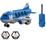 Конструктор DIY Spatial Creativity Самолет, синий (CJ-1379250) - Pampik - 2