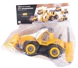 Конструктор DIY Spatial Creativity Бульдозер, жовтий (CJ-1365042) - Pampik - 6