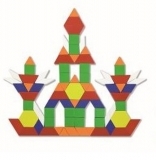 Конструктор Viga Toys Набір будівельних блоків (50065) - Pampik