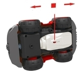 Конструктор DIY Spatial Creativity Швидка допомога, червоний (CJ-1365089) - Pampik - 3