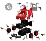 Конструктор DIY Spatial Creativity Швидка допомога, червоний (CJ-1365089) - Pampik - 2