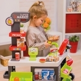 Інтерактивний Сіті Маркет Smoby, великий, з візком і аксесуарами, 42 предмета (350213) - Pampik - 9