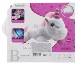 Музична м'яка іграшка-проектор Funmuch Єдиноріг (FM666-7) - Pampik - 4