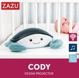 Музыкальный ночник-проектор Zazu Cody Краб с движущейся проекцией (ZA-CODY-01) - Pampik - 3