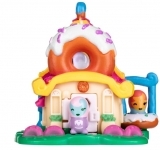 Ігровий набір фігурок Nanables Small House Місто солодощів, Їдальня Пончик (NNB0011) - Pampik