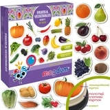 Магнітний набір Magdum Magnetic set Fruits and vegetables (ML4031-15 EN) - Pampik