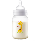 Пляшка для годування Philips Avent Anti-colic, Жираф, 260 мл (SCF821/12) - Pampik
