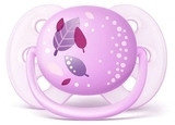 Пустушка Philips Avent (0-6 міс.), м'яка, 2 шт., для дівчаток (SCF227/20) - Pampik - 3
