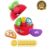 Розвиваюча іграшка Fisher-Price Розумне яблучко, укр. (FLN88) - Pampik - 2