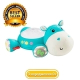 Музичний проектор-нічник Fisher-Price Гіпопотам (CGN86) - Pampik