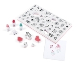 Набір штампів Janod Смайли, 50 шт. (J07801) - Pampik - 4