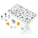 Набір штампів Janod Світ, 50 шт. (J07800) - Pampik - 6