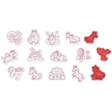 Набір штампів Janod Єдиноріг, 15 шт. (J07797) - Pampik - 3