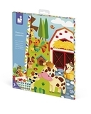 Набор для творчества Janod Постер Ферма с наклейками (J07789) - Pampik