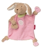 М'яка іграшка Sigikid Собачка, квадратна, рожевий, 26 см (38785SK) - Pampik