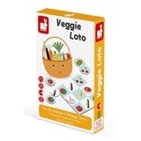 Настольная игра Janod Лото Овощи (J02691) - Pampik