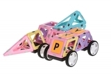 Магнітний конструктор Magplayer, 188 елементів (MPT2-188) - Pampik - 5