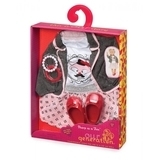 Набір одягу для ляльок Our Generation Куртка зі спідницею (BD30117Z) - Pampik - 2