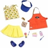 Набір одягу для ляльок Our Generation Deluxe Кухар-гриль (BD30378Z) - Pampik - 3