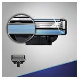 Сменные картриджи для бритья Gillette Mach 3, 12 шт. - Pampik - 6