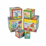 Настільна гра Janod Пірамідка Друзі в місті (J02762) - Pampik - 2