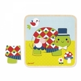 Пазл многослойный Janod Черепашка (J07012) - Pampik - 3