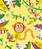 Набір для творчості Janod Пальчикові фарби Панда і її друзі (J07812) - Pampik - 4