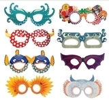 Набір масок для вечірок Djeco аніме Ріголь (DJ02079) - Pampik - 2