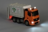 Машинка на ручном управлении Same Toy Мусоровоз Mercedes-Benz 1:20 (E560-003) - Pampik - 9