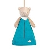 М'яка іграшка Nattou Сумка для підгузників Ведмежа Базиль (562492) - Pampik