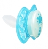 Силиконовая ортодонтическая пустышка Nuvita Air55 Explorer Мишка и Жираф, 0+ мес., 2 шт. (NV7066GM) - Pampik - 4