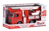 Інерційна пожежна машина Same Toy Truck з підйомним краном (98-617Ut) - Pampik - 3