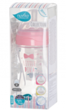 Пляшка для годування Nuvita Mimic Collection, антиколікова, 250 мл, рожевий (NV6031ROSA) - Pampik - 3