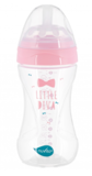 Пляшка для годування Nuvita Mimic Collection, антиколікова, 250 мл, рожевий (NV6031ROSA) - Pampik