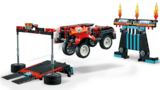 Конструктор LEGO Technic Шоу трюків на вантажівках і мотоциклах, 610 деталей (42106) - Pampik - 7