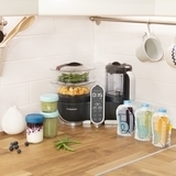 Блендер-пароварка Babymoov Nutribaby+ Grey з набором Foodii (A108463) - Pampik - 9