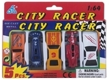Набір міні-машинок GW Citi Racer, 1:64, 5 шт. (92753-5) - Pampik